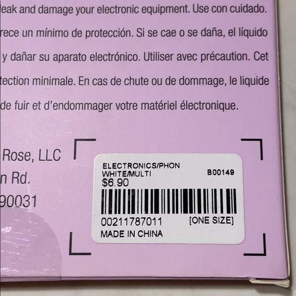 iPhone SE, 7/8 pink glitter phone case - Picture 3 of 3